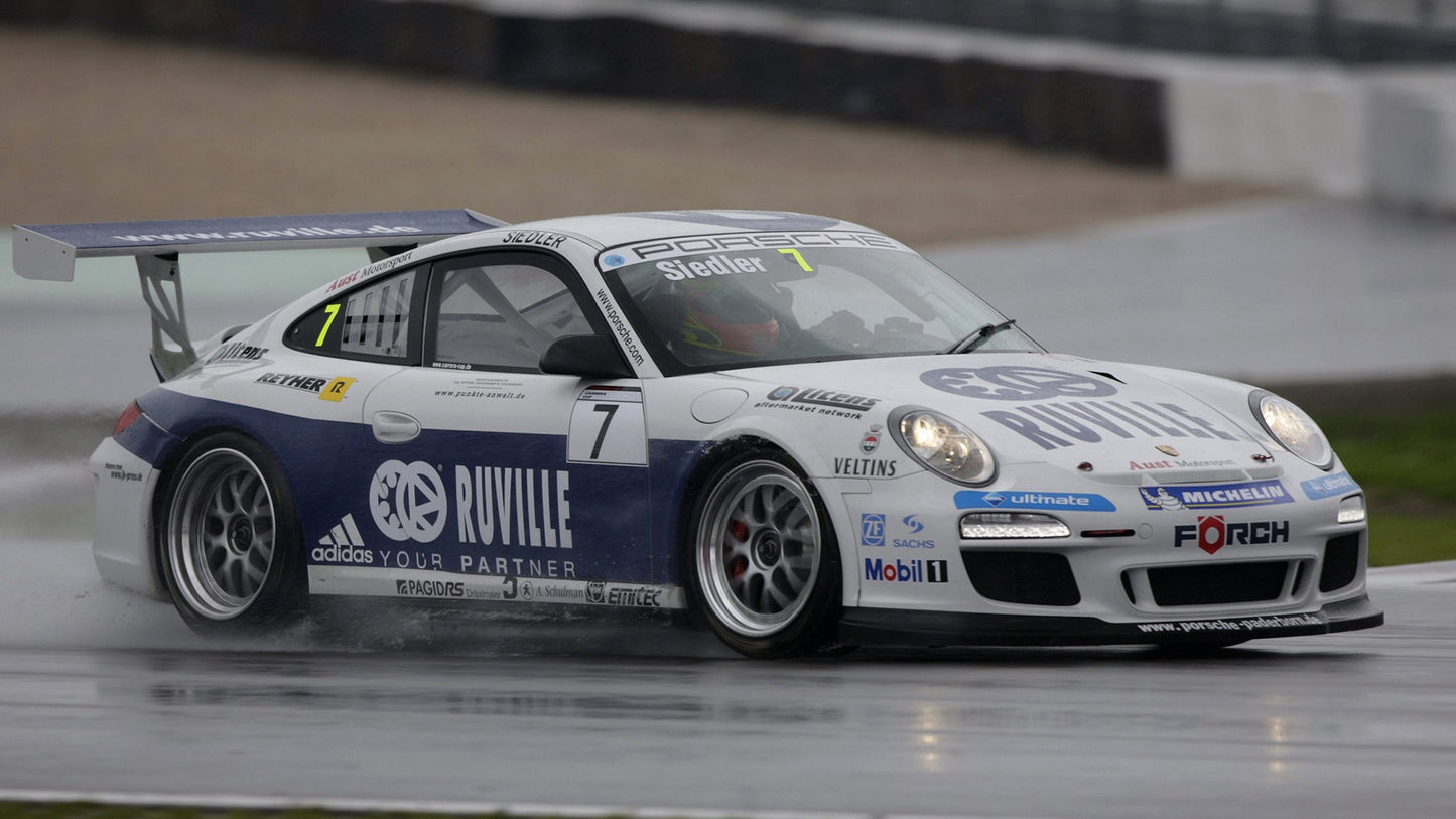 Porsche Gt3 Cup Hd Art Keychain