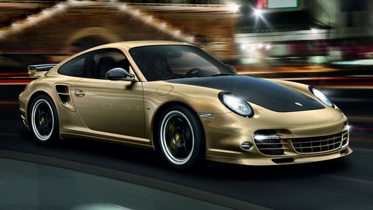 Porsche Turbo S Year Anniversary Edition Cn Hd Art Keychain