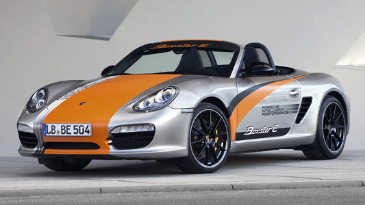 Porsche Boxster E Prototype Hd Art Keychain