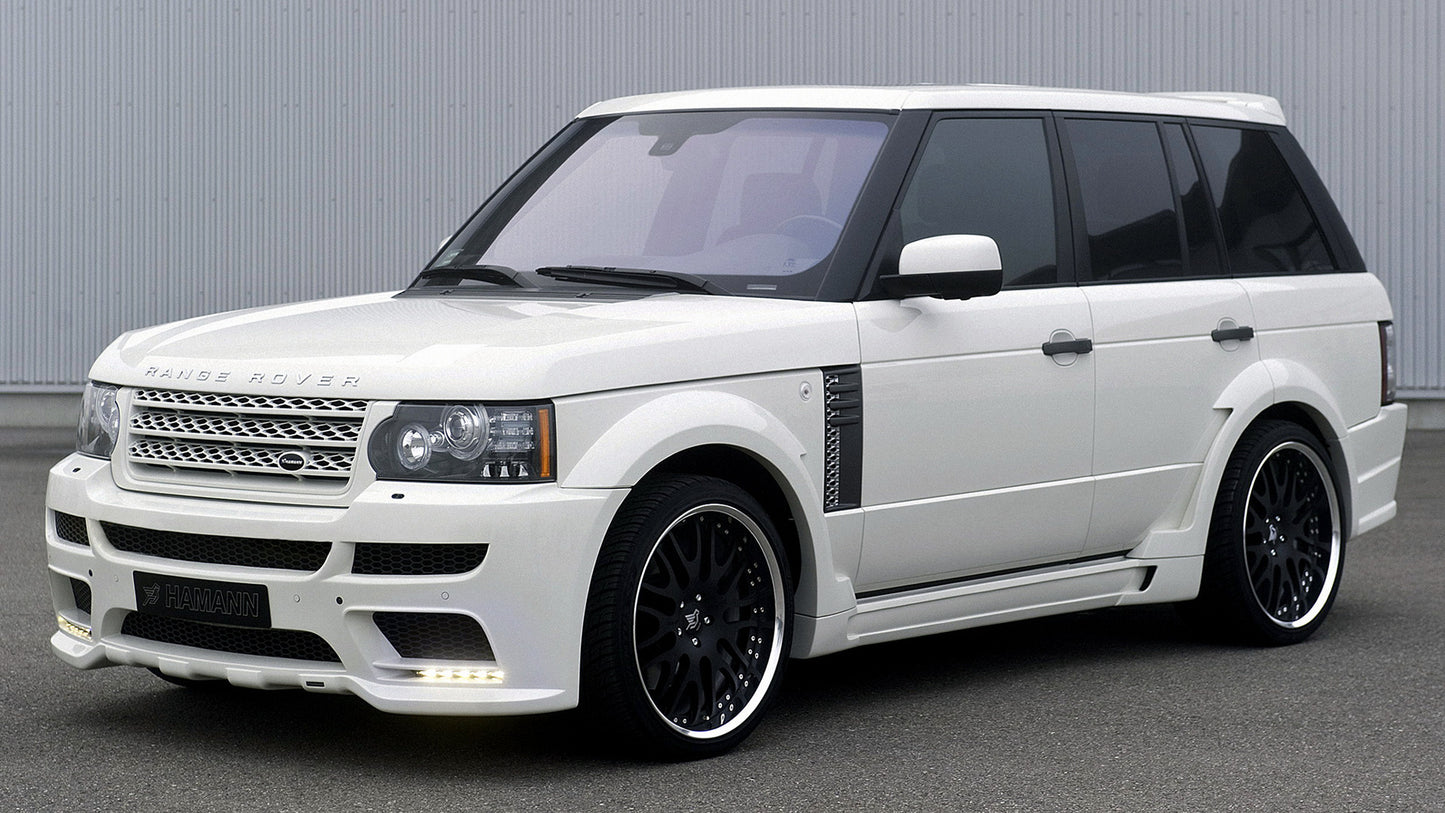 Range Rover Lr V8 Supercharged By Hamann Hd Art Keychain