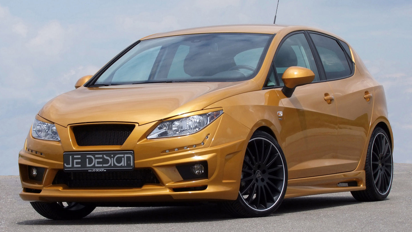 Seat Ibiza Gold By Je Design Hd Art Keychain