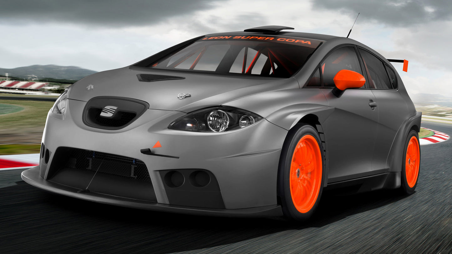 Seat Leon Supercopa Hd Art Keychain
