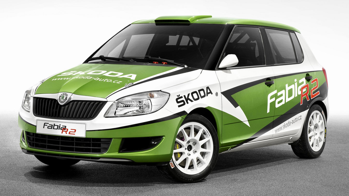 Skoda Fabia R2 Hd Art Keychain
