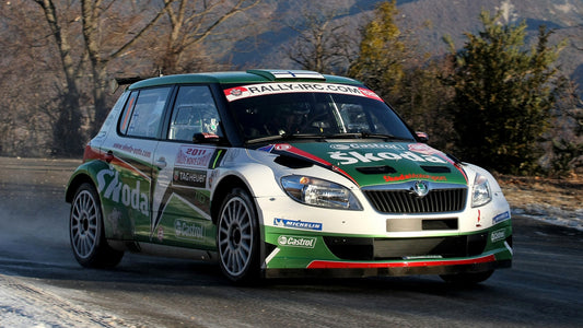 Skoda Fabia S2000 Hd Art Keychain