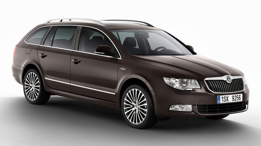 Skoda Superb Combi Laurin And Klement Hd Art Keychain