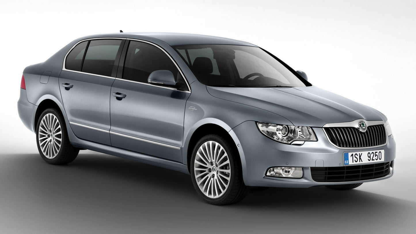 Skoda Superb Laurin And Klement Hd Art Keychain