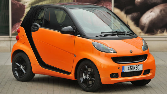 Smart Fortwo Nightorange Uk Hd Art Keychain