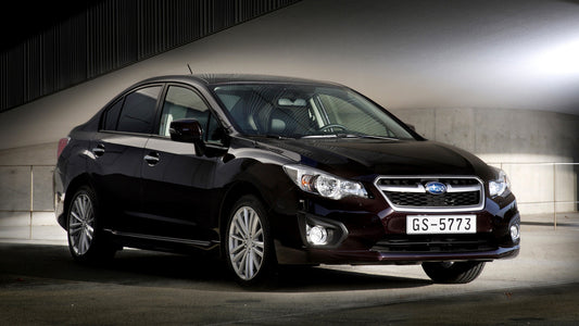 Subaru Impreza Sedan Hd Art Keychain