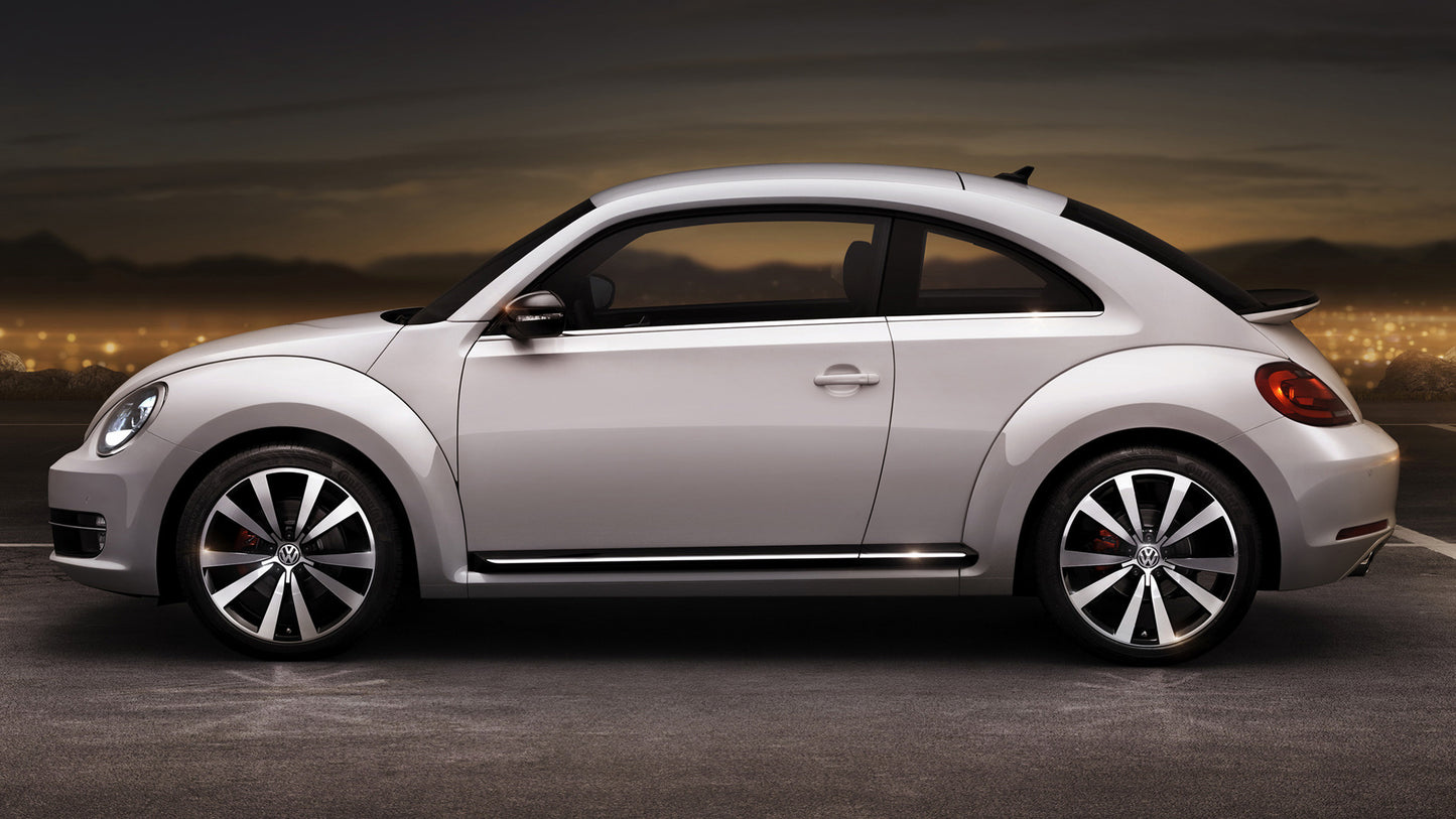 Volkswagen Beetle Hd Art Keychain