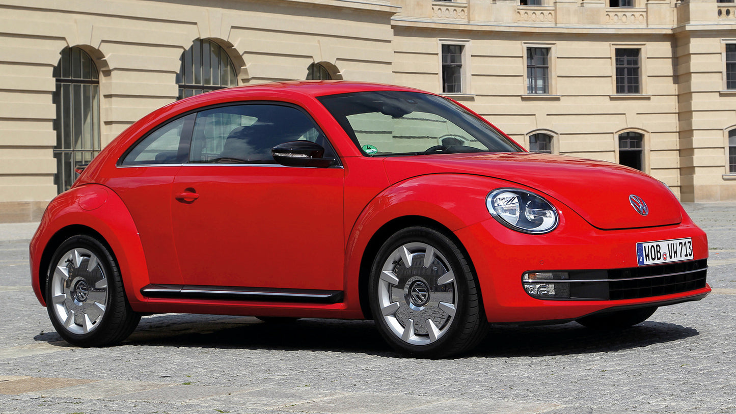 Volkswagen Beetle Hd Art Keychain