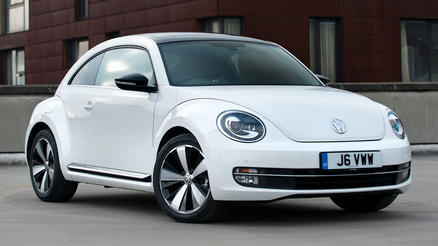 Volkswagen Beetle Uk Hd Art Keychain