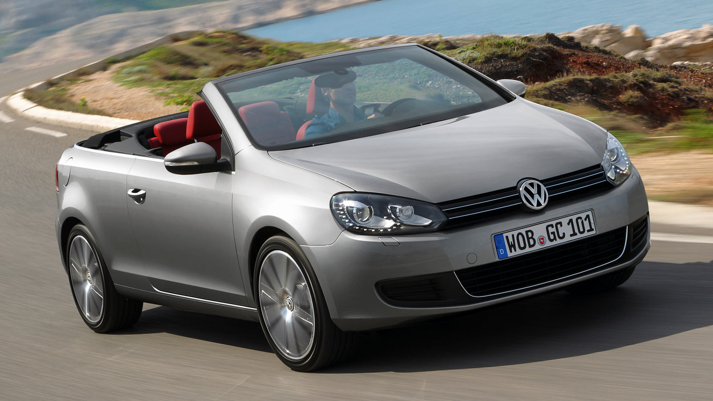 Volkswagen Golf Cabriolet Hd Art Keychain