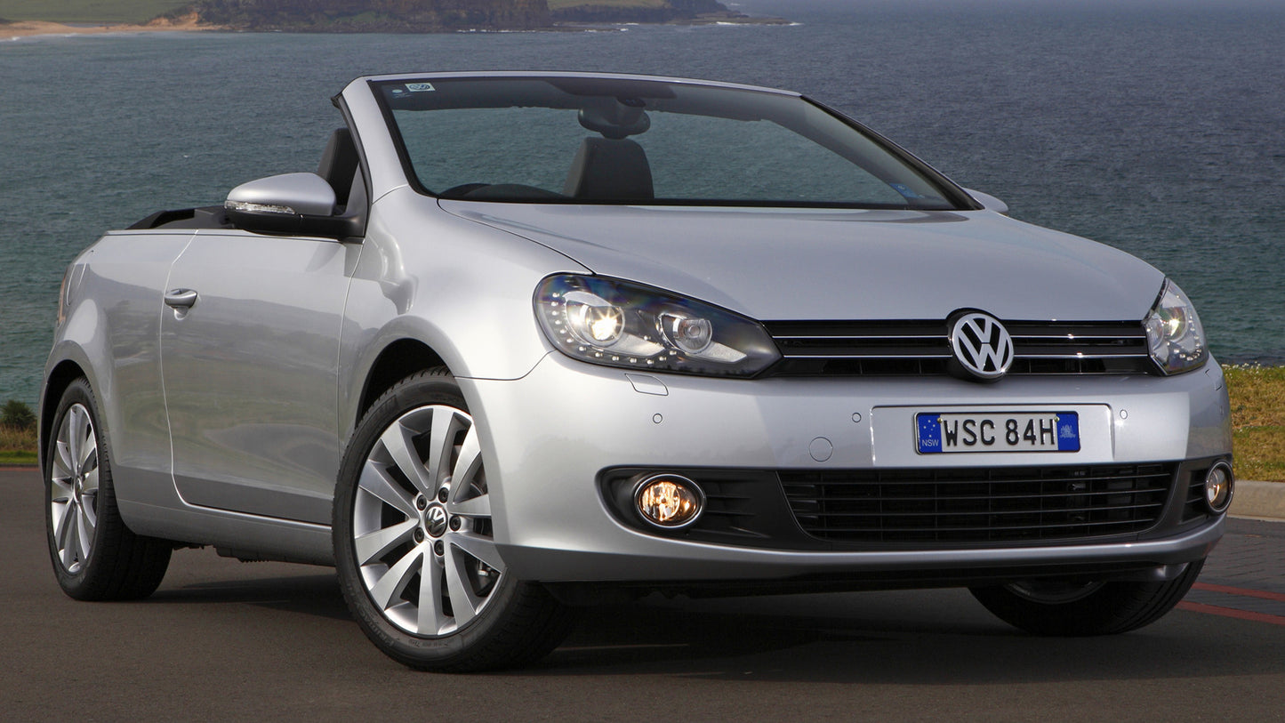 Volkswagen Golf Cabriolet Au Hd Art Keychain