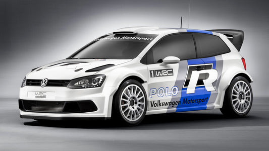 Volkswagen Polo R Wrc Prototype Hd Art Keychain