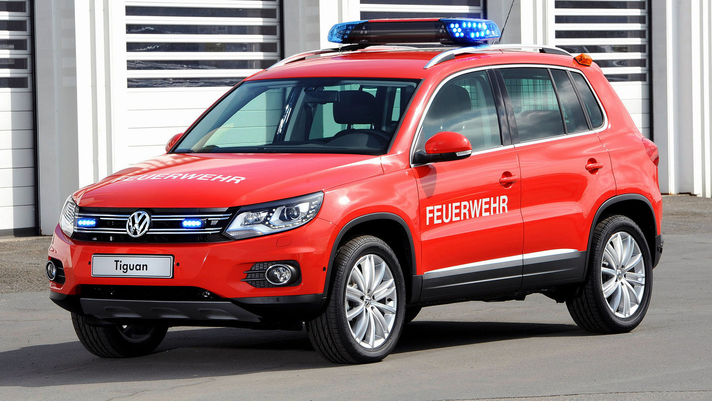 Volkswagen Tiguan Track And Style Feuerwehr Hd Art Keychain