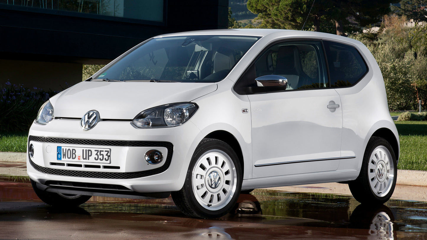 Volkswagen White Up Door Hd Art Keychain