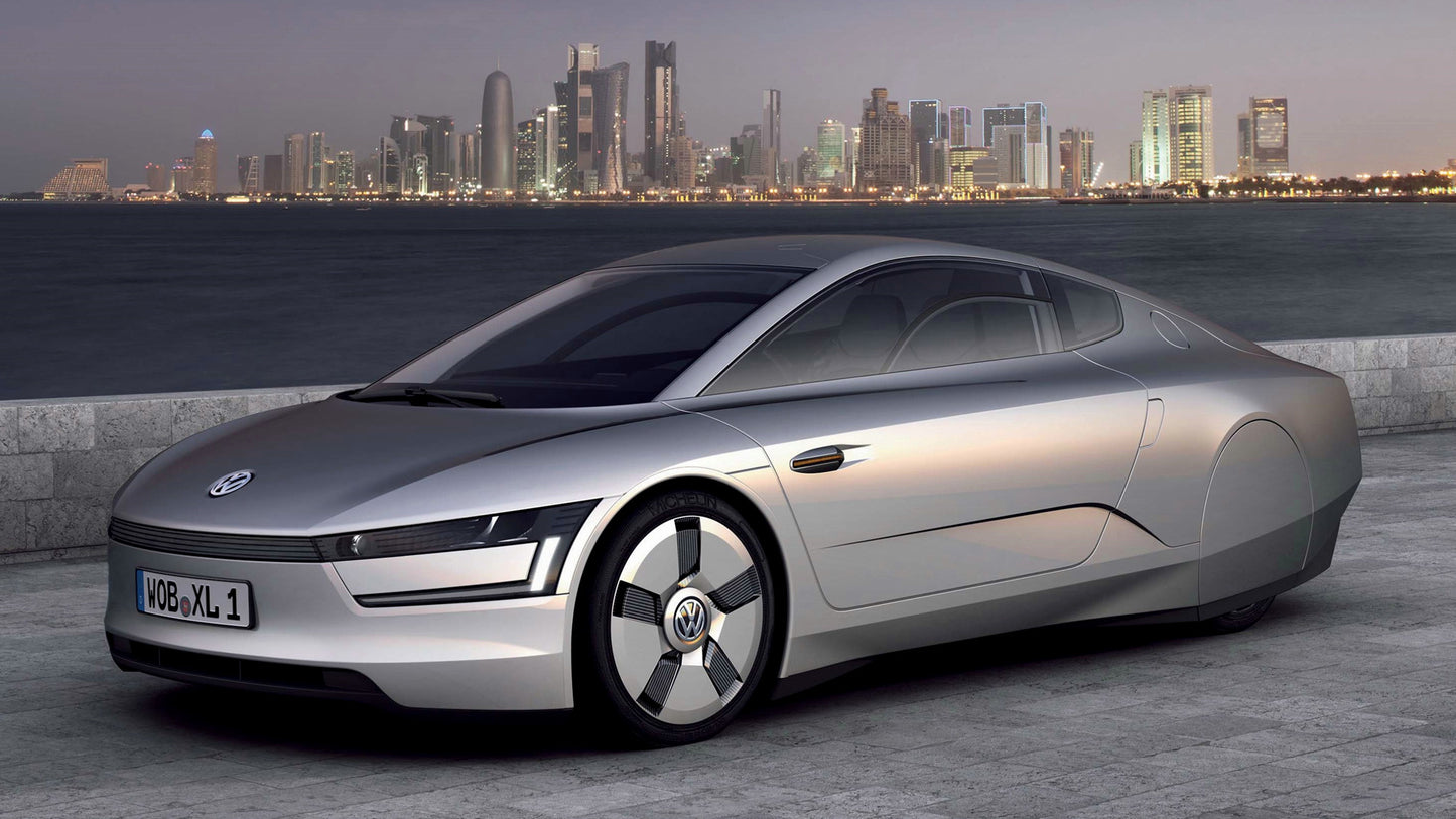 Volkswagen Xl1 Concept Hd Art Keychain