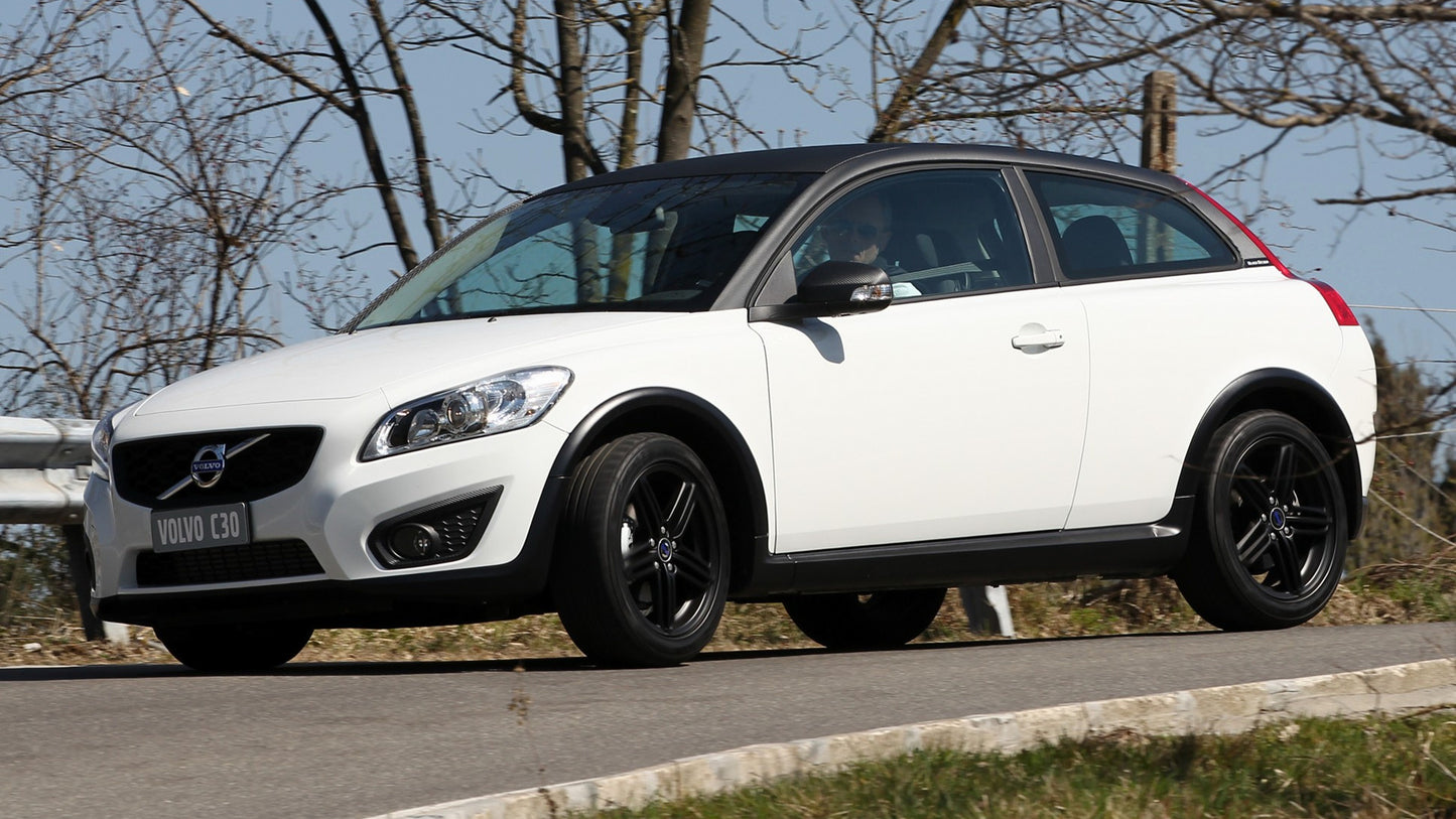 Volvo C30 Black Hd Art Keychain