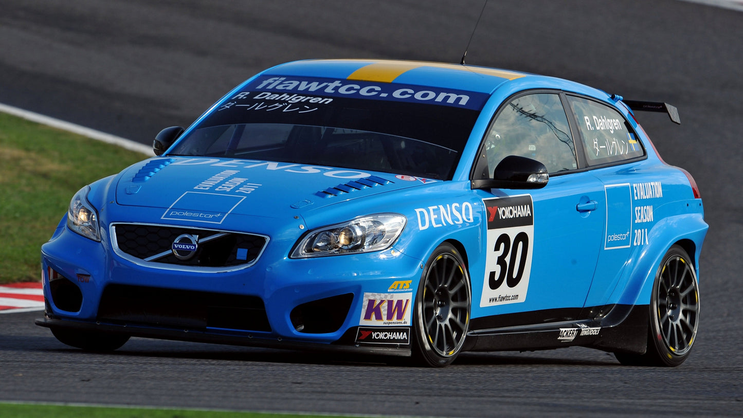 Volvo C30 Wtcc Hd Art Keychain