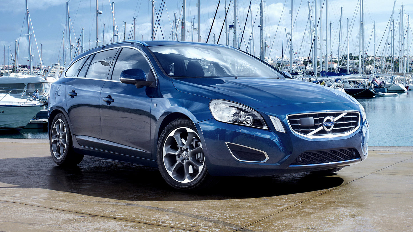 Volvo V60 Ocean Race Hd Art Keychain