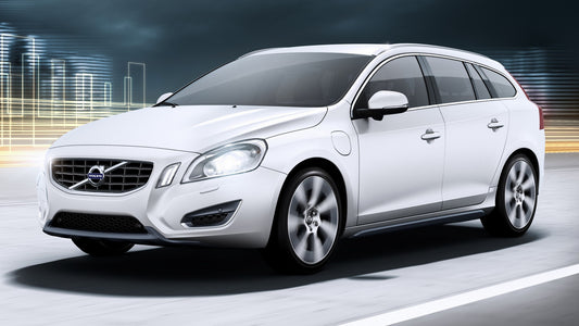 Volvo V60 Plug In Hybrid Prototype Hd Art Keychain