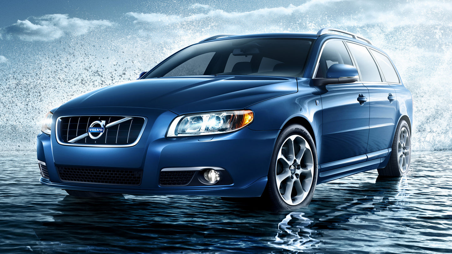 Volvo V70 Ocean Race Hd Art Keychain