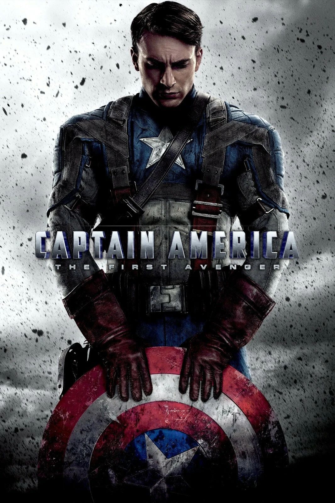 2011 Captain America The First Avenger Movie Poster Print Chris Evans Marvel