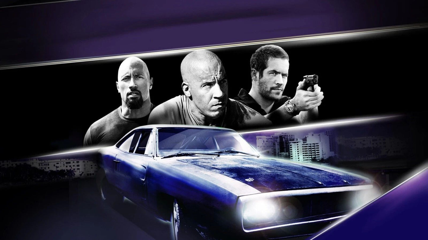 2011 Fast Five Movie Paul Walker Vin Diesel Brian Dominic 300 PCS Jigsaw Puzzle