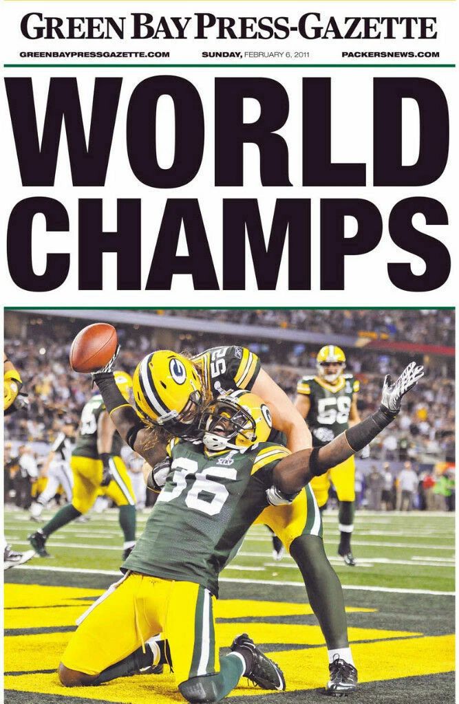 2011 Green Bay Packers Magnet Football Nfl Picture Sb Champs