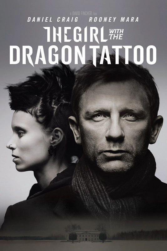 2011 The Girl With Dragon Tattoo Movie Keychain Daniel Craig Rooney Mara