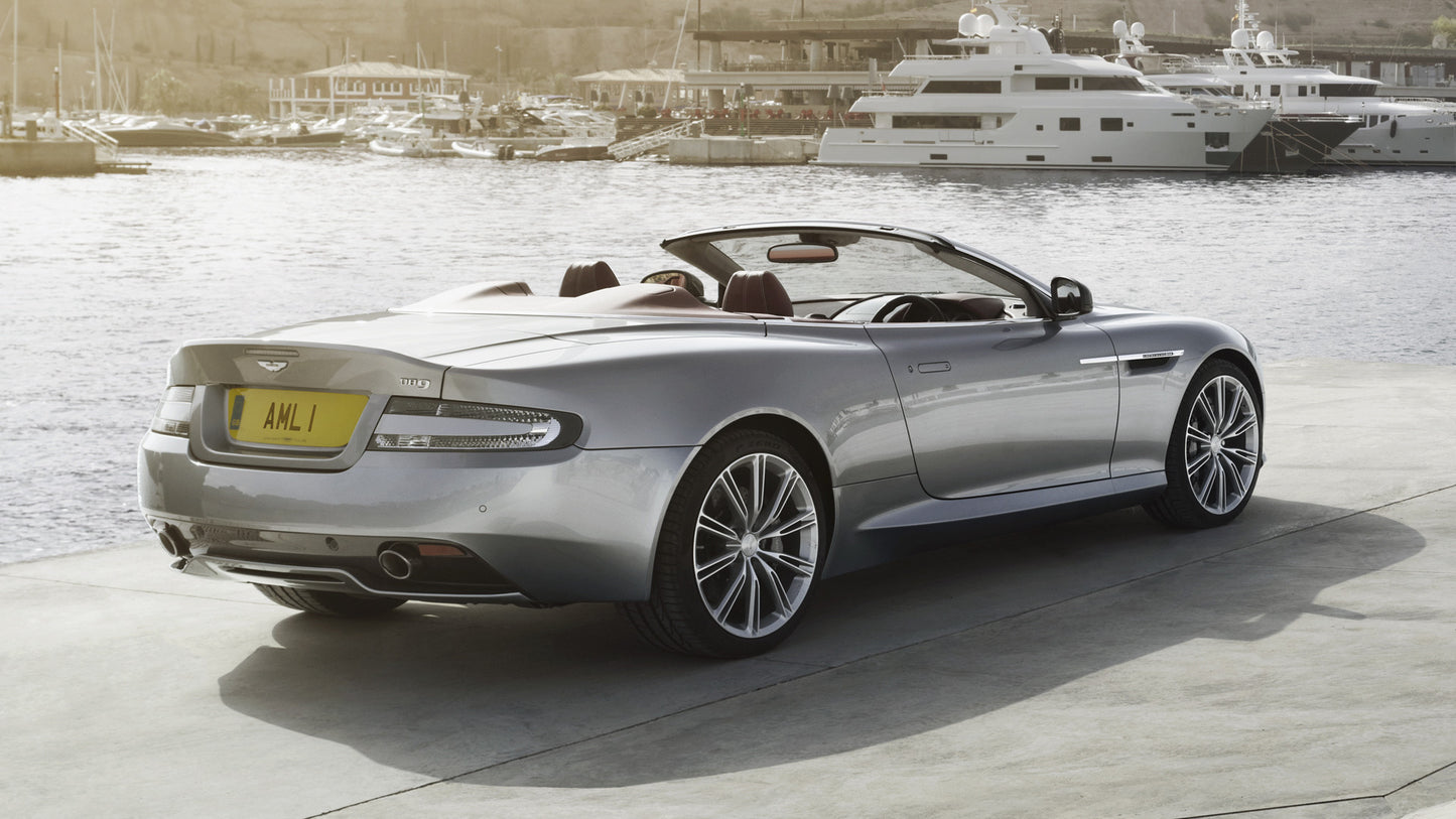 Aston Martin Db9 Volante Uk Hd Art Keychain