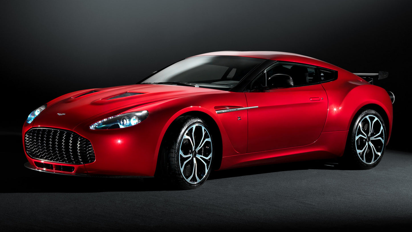 Aston Martin V12 Zagato Hd Art Keychain