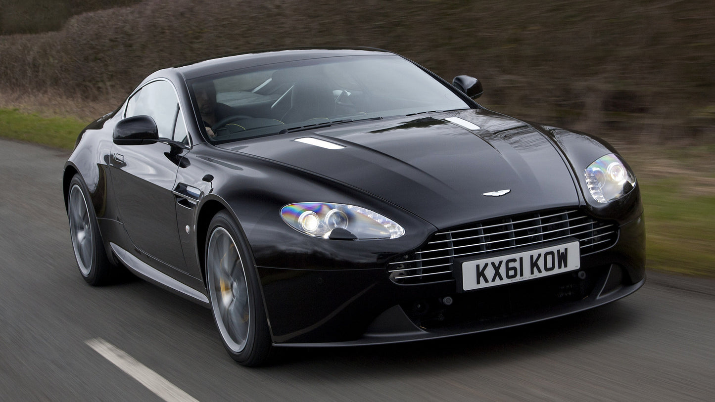 Aston Martin V8 Vantage Uk Hd Art Jigsaw Puzzle