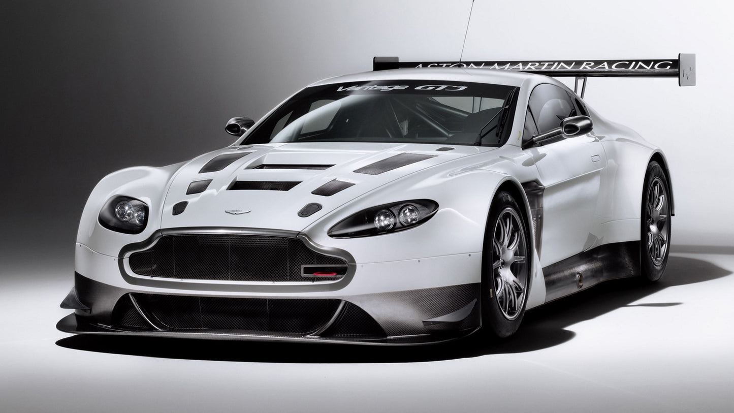 Aston Martin Vantage Gt3 Hd Art Keychain