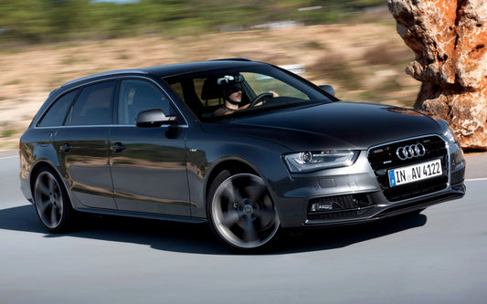 Audi A4 Avant S Line Wide Art Keychain
