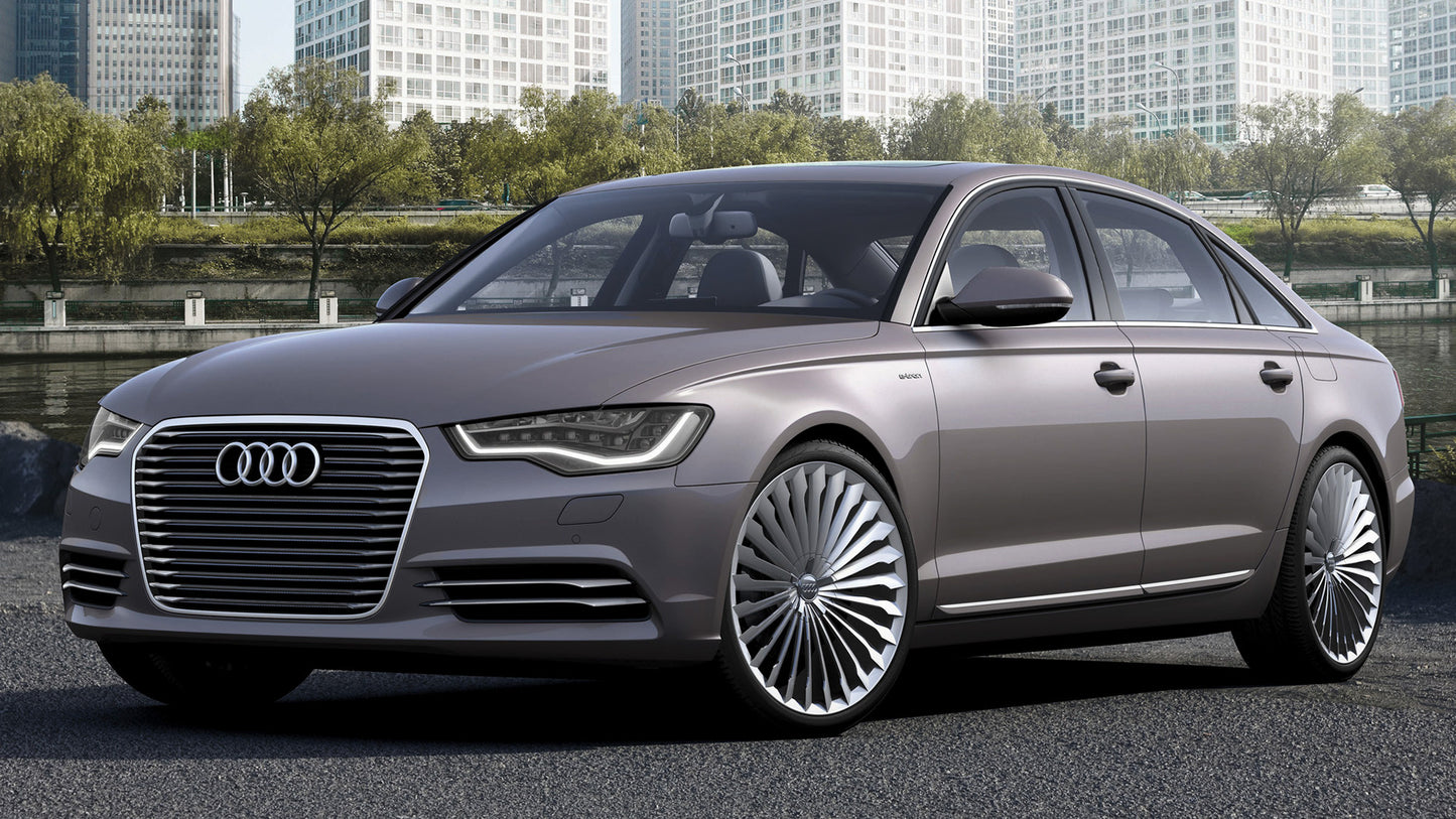 Audi A6 L Sedan E Tron Concept Hd Art Keychain