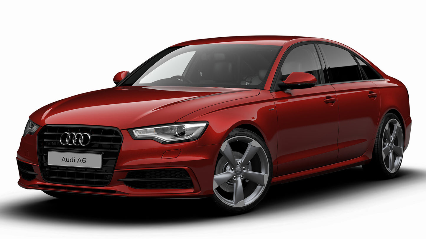 Audi A6 Saloon Black Edition Uk Hd Art Keychain