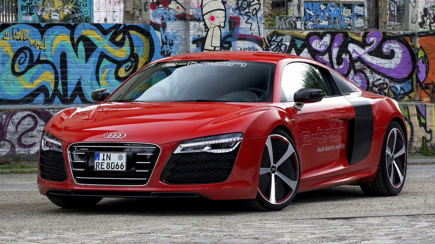 Audi R8 Coupe E Tron Prototype Hd Art Keychain