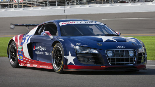 Audi R8 Grand Am 24H Daytona Hd Art Keychain