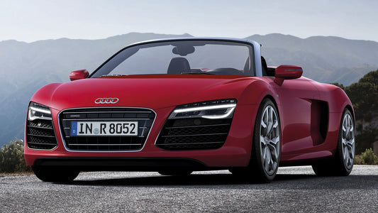 Audi R8 V10 Spyder Hd Art Keychain