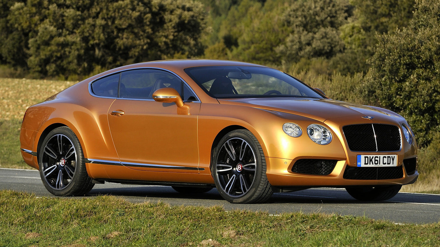 Bentley Continental Gt V8 Hd Art Keychain