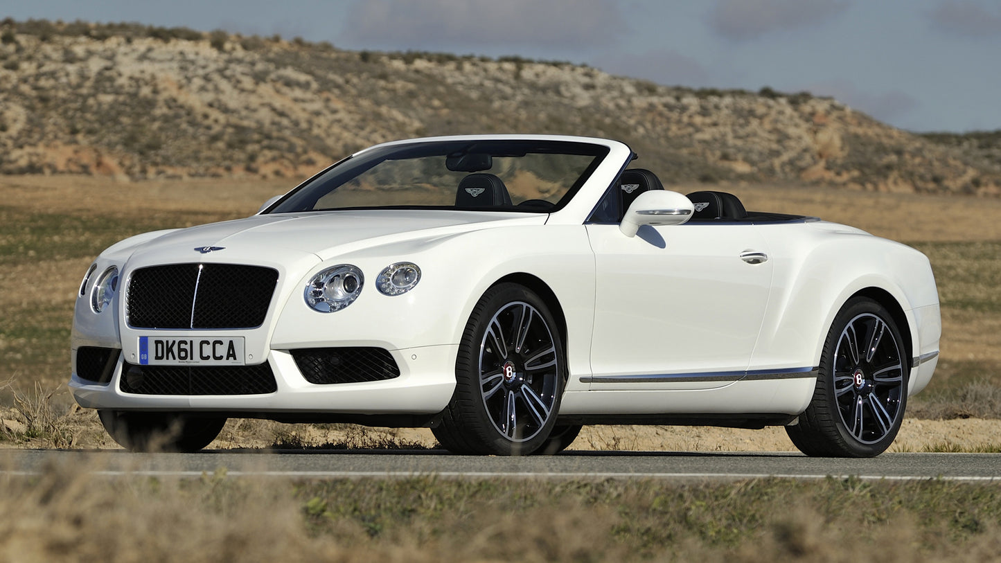 Bentley Continental Gt V8 Convertible Hd Art Keychain