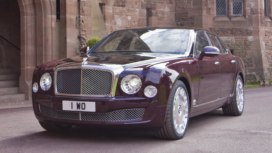 Bentley Mulsanne Diamond Jubilee Hd Art Keychain