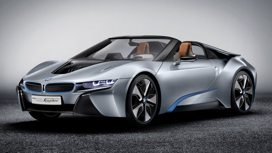 Bmw I8 Concept Spyder Hd Art Keychain