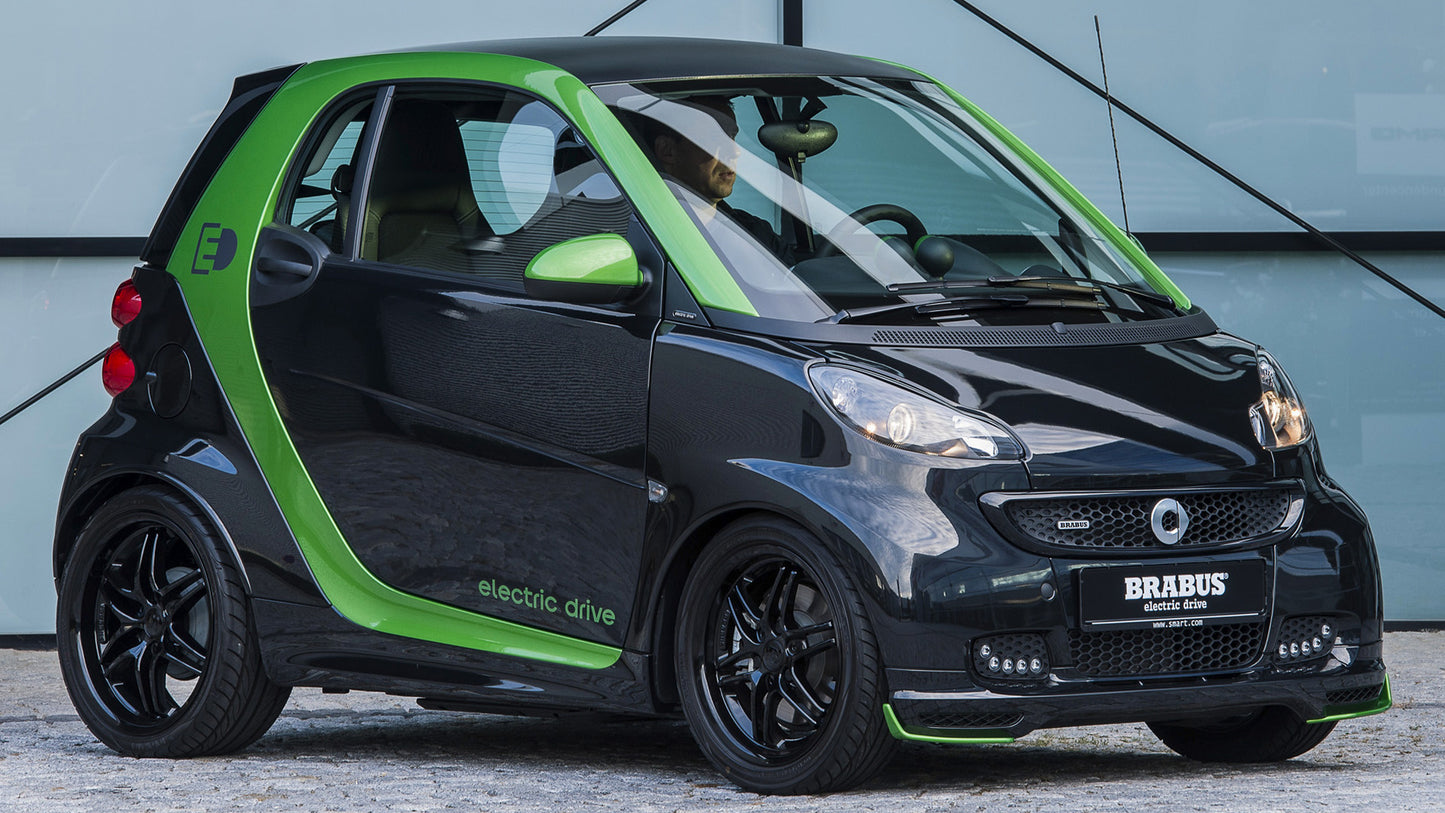 Brabus Electric Drive Based On Fortwo Hd Art Keychain