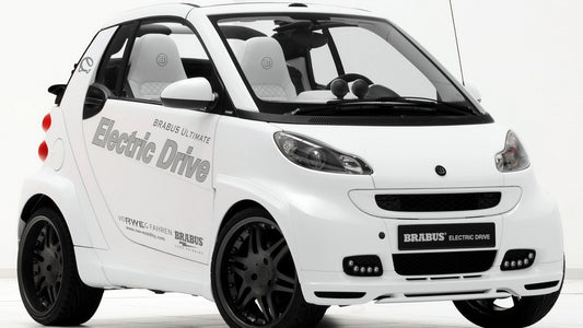 Brabus Ultimate Electric Drive Based On Fortwo Cabrio Hd Art Keychain