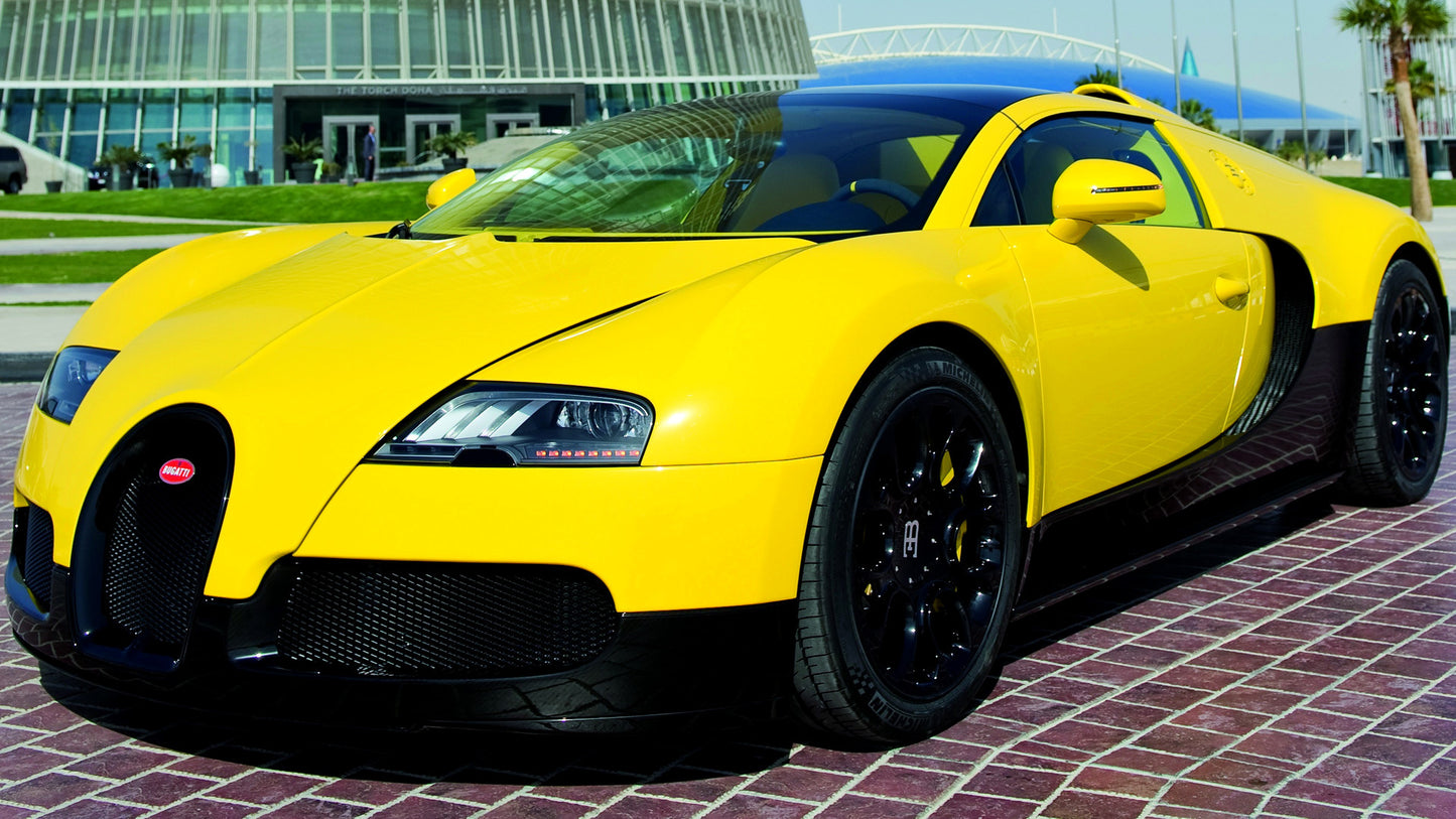 Bugatti Veyron Grand Sport Middle East Edition Hd Art Keychain