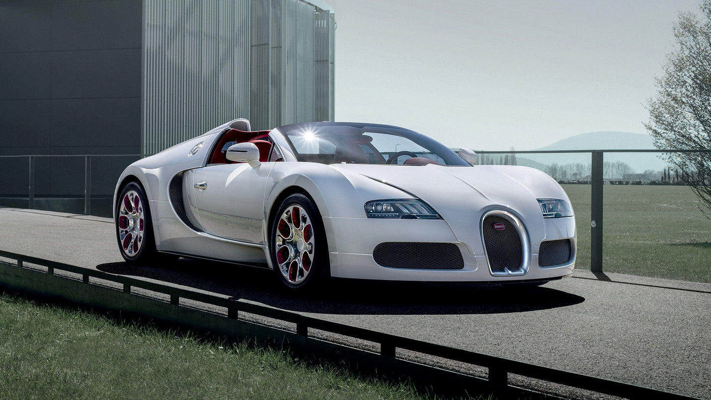 Bugatti Veyron Grand Sport Wei Long Hd Art Keychain