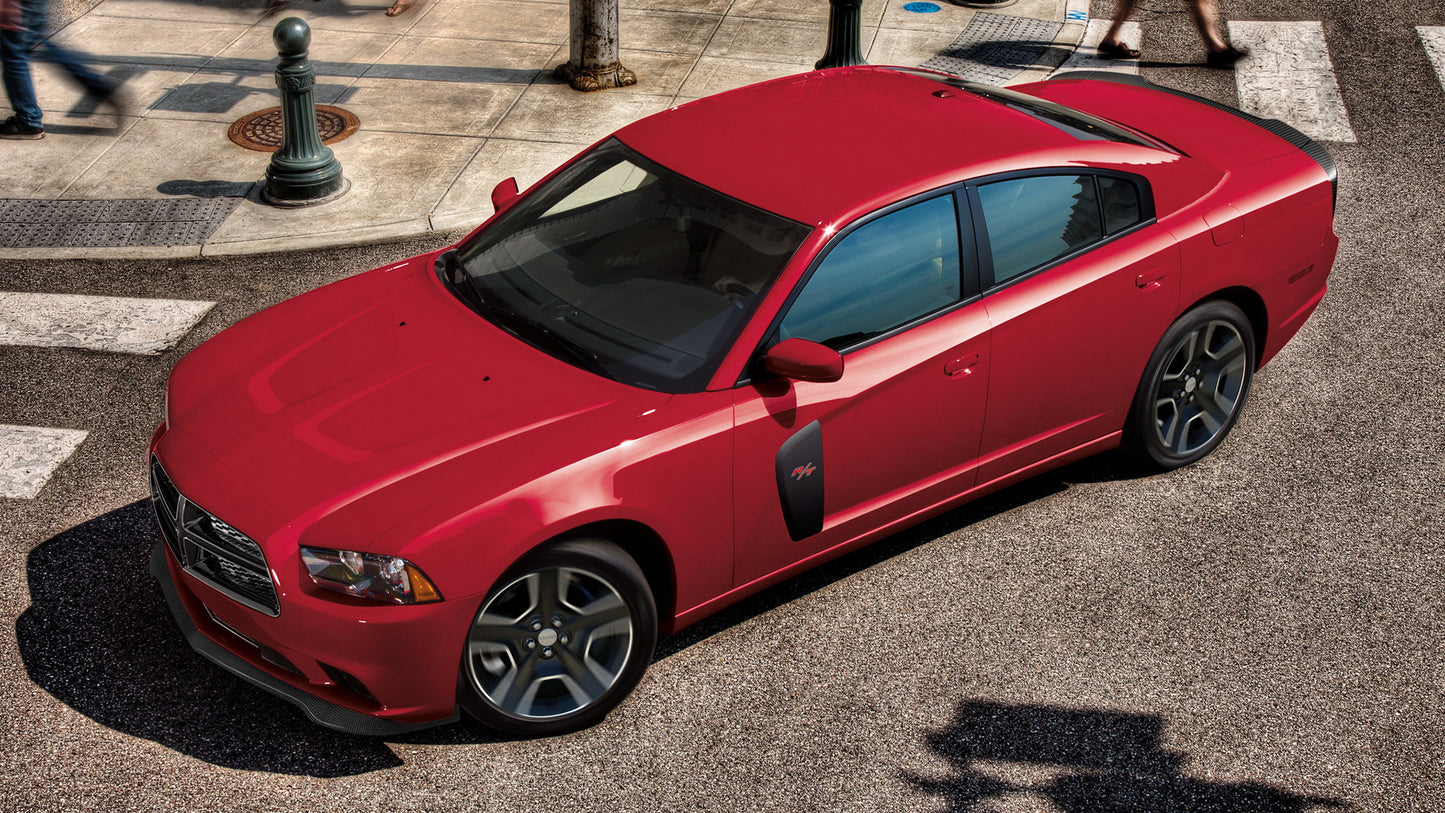 Dodge Charger Rt Redline Hd Art Keychain
