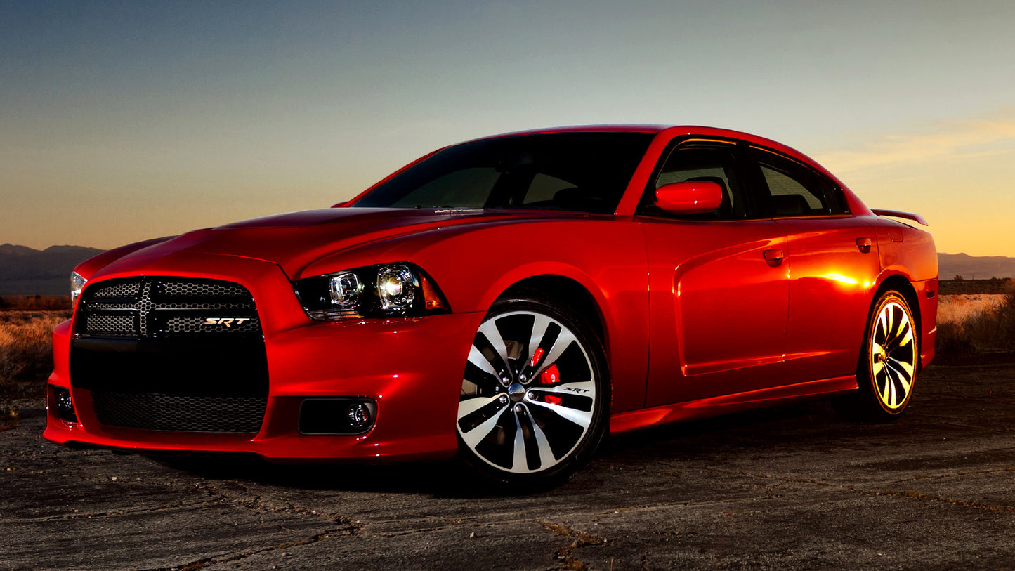 Dodge Charger Srt8 Hd Art Keychain